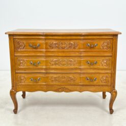 Ąžuolinė trijų stalčių komoda 45x100x77,5 cm