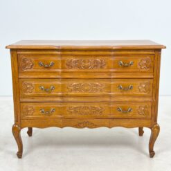 Ąžuolinė trijų stalčių komoda 45x100x77,5 cm