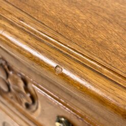 Ąžuolinė trijų stalčių komoda 45x100x77,5 cm