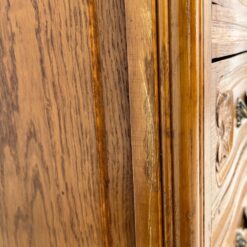 Ąžuolinė trijų stalčių komoda 45x100x77,5 cm