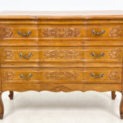 Ąžuolinė trijų stalčių komoda 45x100x77,5 cm