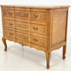 Ąžuolinė trijų stalčių komoda 45x100x77,5 cm