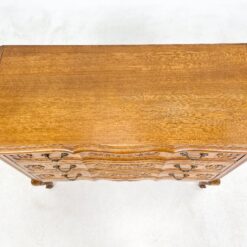 Ąžuolinė trijų stalčių komoda 45x100x77,5 cm