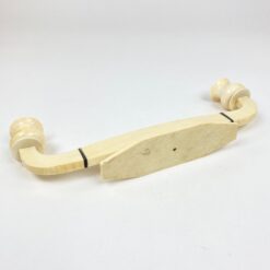 Art Deco dviejų šakų žvakidė iš kaulo 4,5x31x10,5 cm