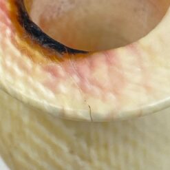 Art Deco dviejų šakų žvakidė iš kaulo 4,5x31x10,5 cm