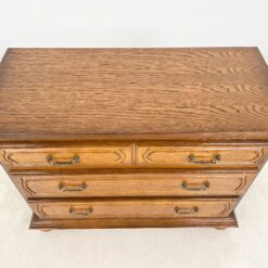 Ąžuolinė trijų stalčių komoda 48x107x85 cm