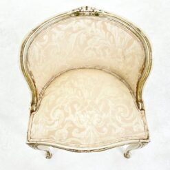 Provanso stiliaus kėdė su gobelenu, žemu atlošu 45x49x67 cm, 46 cm