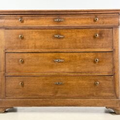 Ąžuolo masyvo keturių stalčių komoda 52,5x126x95 cm