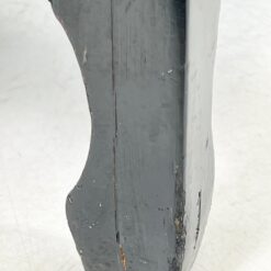 Rytietiška juodos spalvos dviejų durų ir penkių stalčių komoda 43x53x135,5 cm