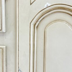 Provanso stiliaus ąžuolinė penkių durų ir trijų stalčių rūbų spinta 65x300x216 cm