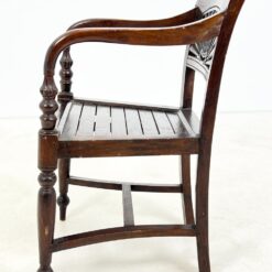 Raudonmedžio krėslas 55x59x89 cm, 47 cm