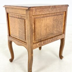 Ąžuolinės dviejų stalčių spintelės 2 vnt. komplektas 40×49,5×57,5 cm