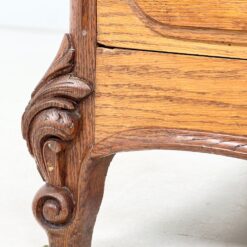 Ąžuolinė šešių stalčių komoda 55,5x119x89 cm