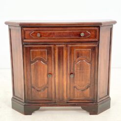 Riešutmedžio dviejų durų ir vieno stalčiaus komoda 37x99x83 cm