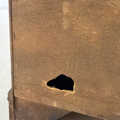 Riešutmedžio dviejų durų ir vieno stalčiaus komoda 37x99x83 cm