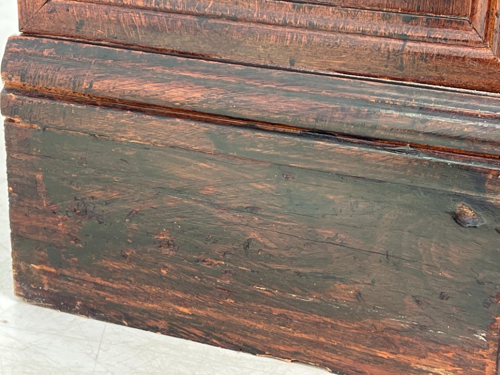 DR0214-komodos-15 Riešutmedžio dviejų durų ir vieno stalčiaus komoda 37x99x83 cm