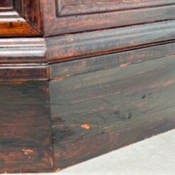 Riešutmedžio dviejų durų ir vieno stalčiaus komoda 37x99x83 cm