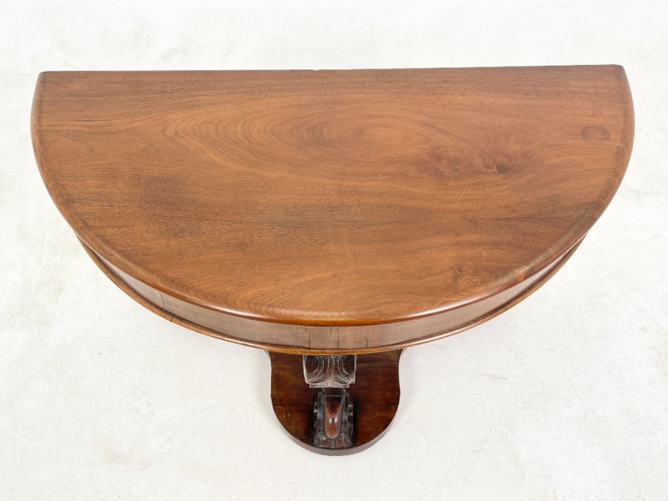 DR0217-stalai-5 Raudonmedžio konsolė 53,5x107x67 cm