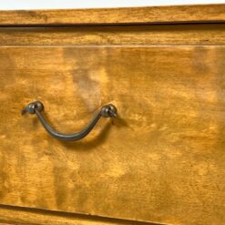 Mid Century riešutmedžio trijų stalčių komoda 42x83x71,5 cm