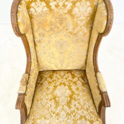 Medinio rėmo fotelis su gobelenu 85x72x112 cm, 44 cm