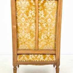 Medinio rėmo fotelis su gobelenu 85x72x112 cm, 44 cm