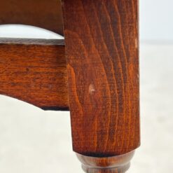 Ąžuolinės baro taburetės su eko oda 2 vnt. komplektas 32x31x79 cm