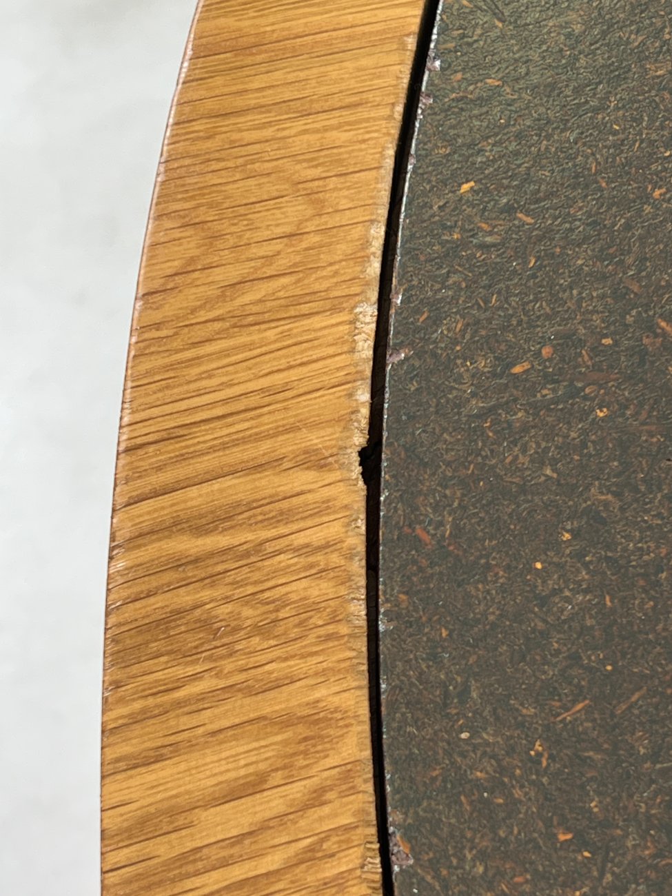 DR0221-stalai-7 Modernus apvalus ąžuolinis valgomojo stalas 131x131x79,5 cm