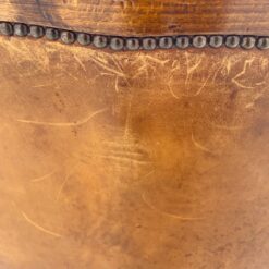 360° sukamas riešutmedžio rėmo krėslas su oda 69x58x104 cm, 47 cm