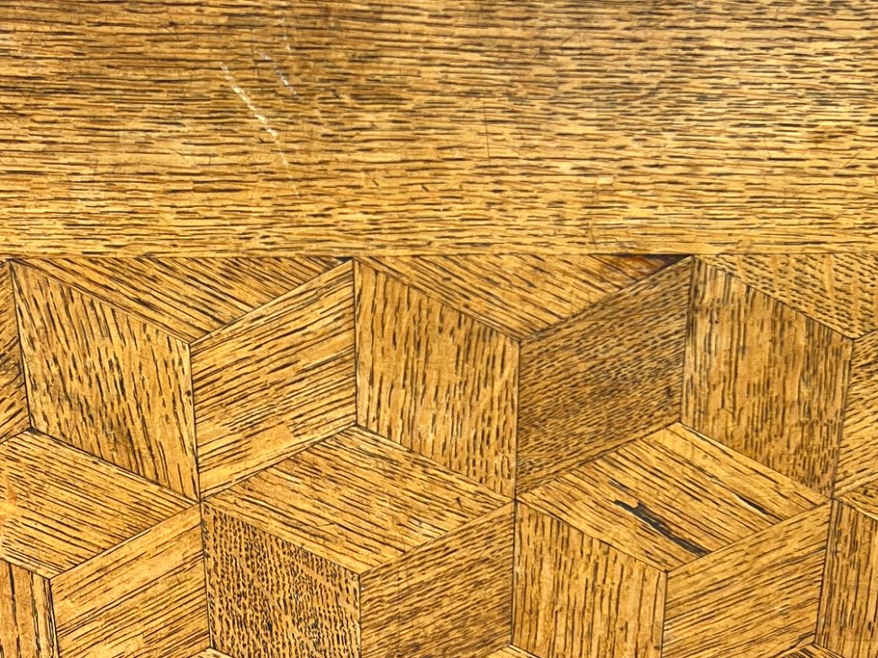 DR0223-stalai-13 Ąžuolinis išskleidžiamas valgomojo stalas 99,5×147,5+(2×65)x77 cm