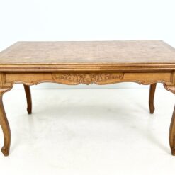 Ąžuolinis išskleidžiamas valgomojo stalas 99,5×147,5+(2×65)x77 cm