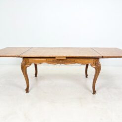 Ąžuolinis išskleidžiamas valgomojo stalas 99,5×147,5+(2×65)x77 cm