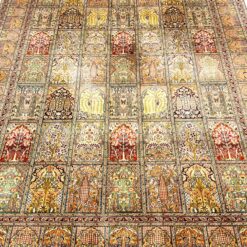 Šilkinis rankų darbo kilimas “Kashmir” 342x252x0,4 cm