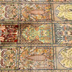 Šilkinis rankų darbo kilimas “Kashmir” 342x252x0,4 cm