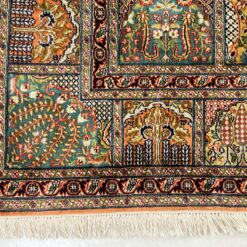 Šilkinis rankų darbo kilimas “Kashmir” 342x252x0,4 cm