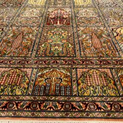 Šilkinis rankų darbo kilimas “Kashmir” 342x252x0,4 cm