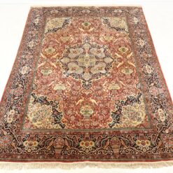 Šilkinis rankų darbo kilimas "Kerman" 380x275x0,5 cm