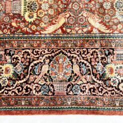 Šilkinis rankų darbo kilimas “Kerman” 380x275x0,5 cm