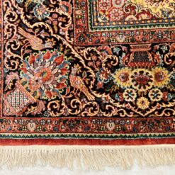 Šilkinis rankų darbo kilimas “Kerman” 380x275x0,5 cm