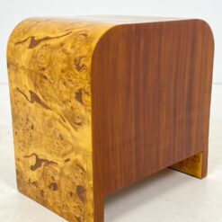 Art deco stiliaus riešutmedžio spintelės 2 vnt. Komplektas 42×57,5×58,5 cm