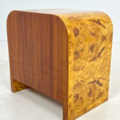 Art deco stiliaus riešutmedžio spintelės 2 vnt. Komplektas 42×57,5×58,5 cm