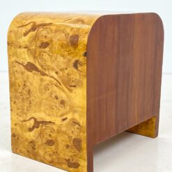 Art deco stiliaus riešutmedžio spintelės 2 vnt. Komplektas 42×57,5×58,5 cm