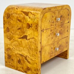 Art deco stiliaus riešutmedžio spintelės 2 vnt. Komplektas 42×57,5×58,5 cm