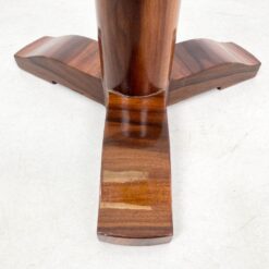 Vinažinis staliukas su stikliniu stalviršiu 55x55x52 cm