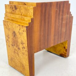 Art deco stiliaus riešutmedžio spintelės 2 vnt. Komplektas 42x62x62 cm