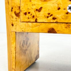 Art deco stiliaus riešutmedžio spintelės 2 vnt. Komplektas 42x62x62 cm