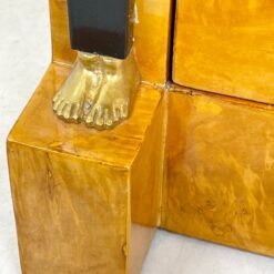 Ampyro stiliaus riešutmedžio lukšto spintelė 43,5x47x81,5 cm