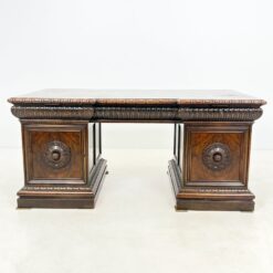 Masyvus ąžuolinis rašomasis stalas 91x172x77,5 cm