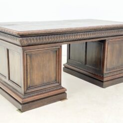 Masyvus ąžuolinis rašomasis stalas 91x172x77,5 cm