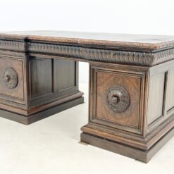 Masyvus ąžuolinis rašomasis stalas 91x172x77,5 cm