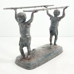 Bronzinės staliuko kojos 30x74x53 cm